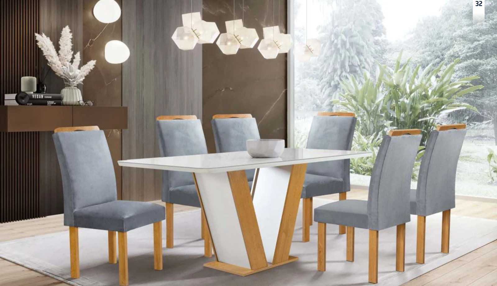 Sala de jantar Qatar · 1,60 × 0,80 m / Londres