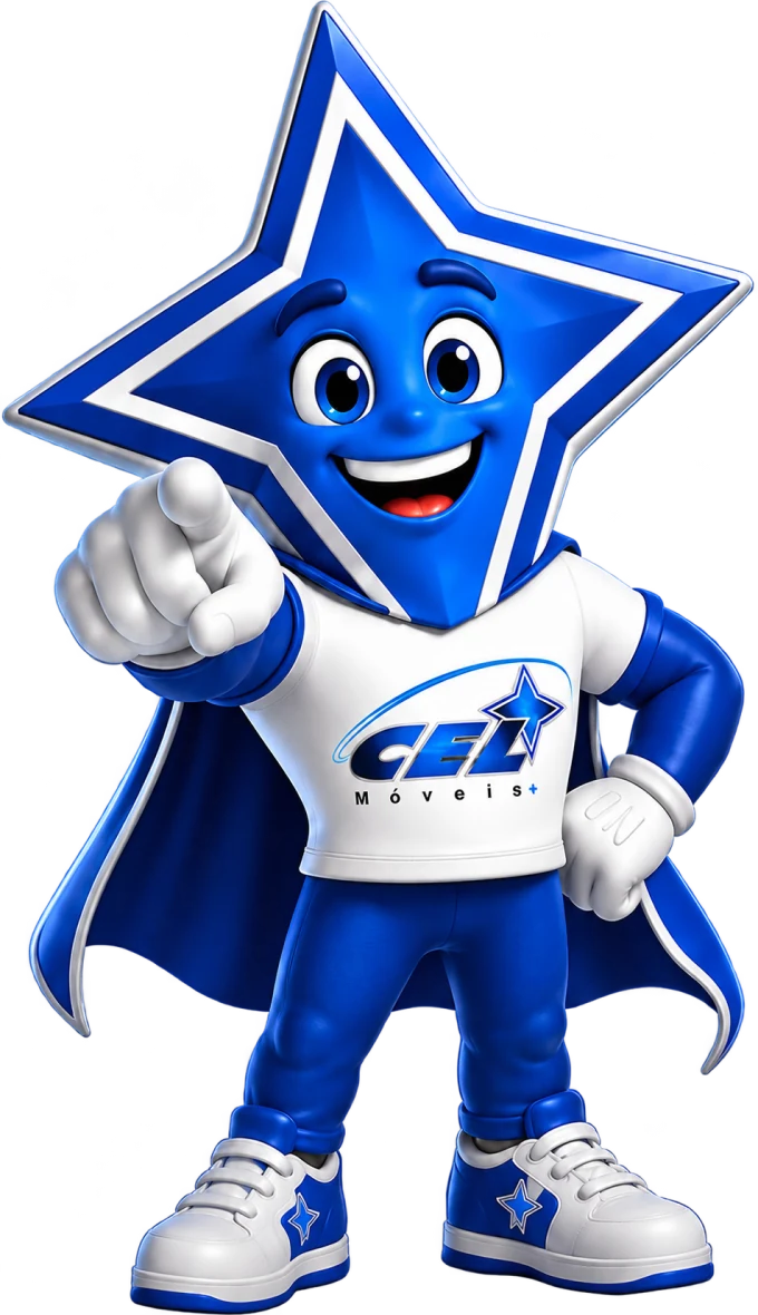 Mascote estrela da CEL Móveis